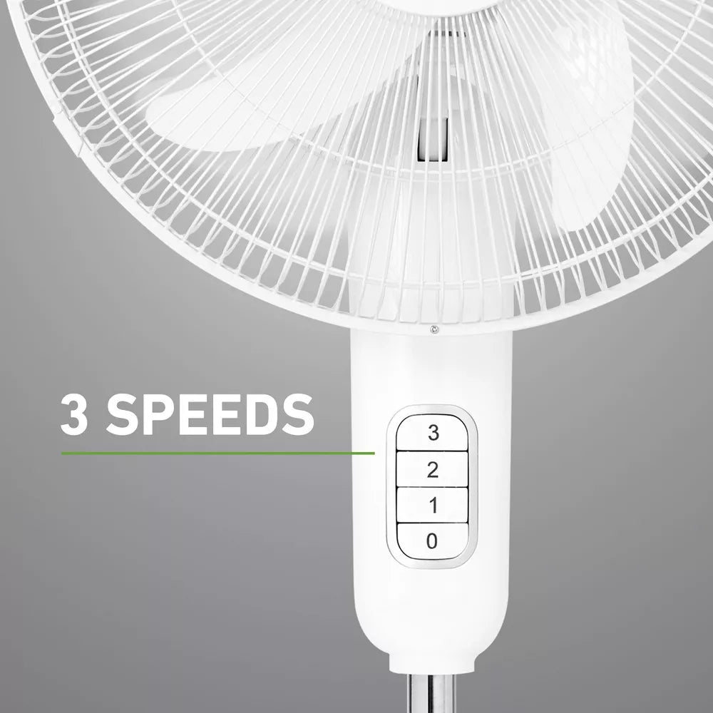 16 Inch Manual Control Oscillating Household Stand Fan