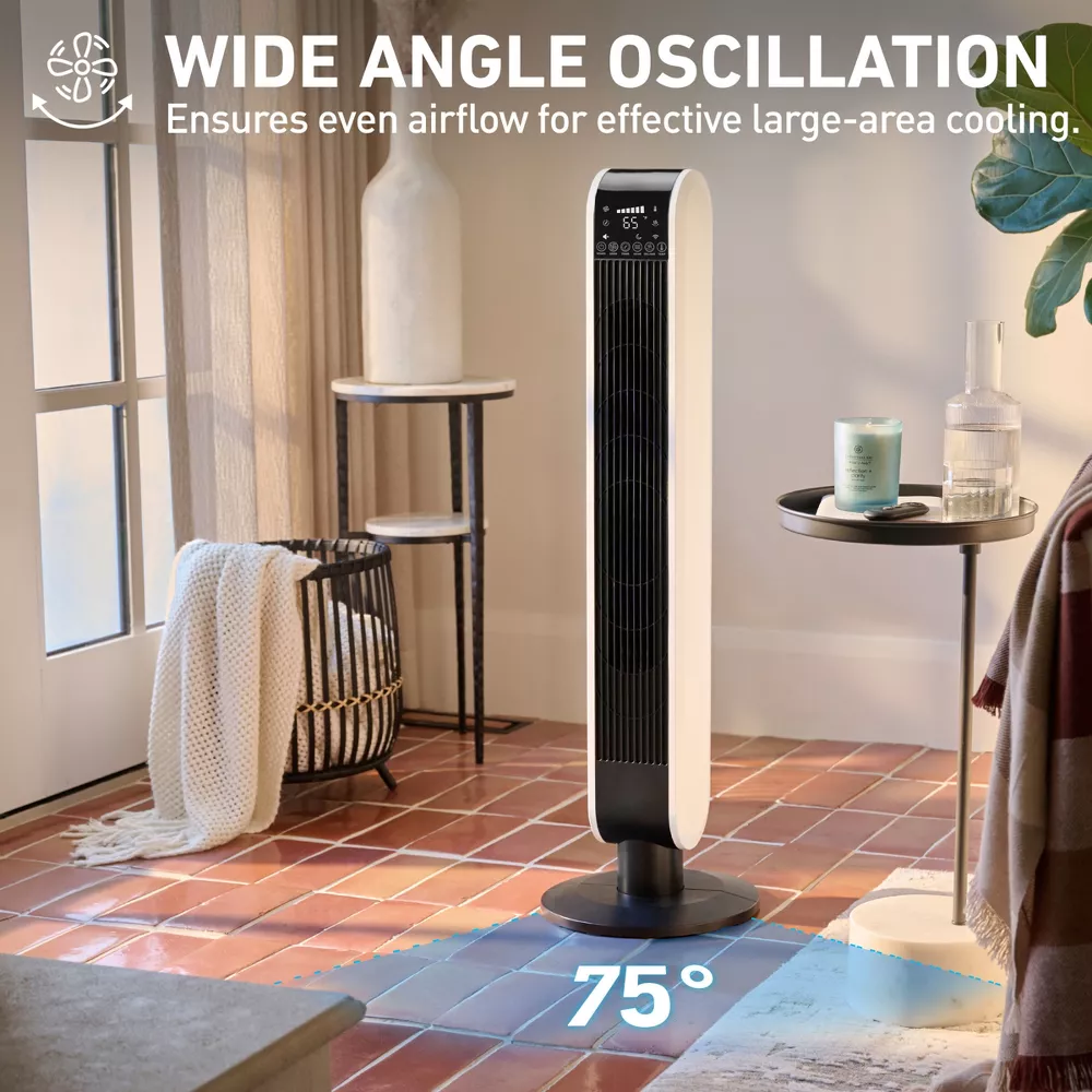 40 Inch Smart Wifi Oscillating Tower Fan